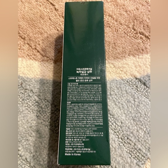 AMOS PROFESSIONAL The Green Tea Shampoo Refresh [For Oily Scalp] 17.6oz (500g) - Picture 3 of 4